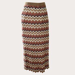 Love & Luxe Multi Print Maxi Skirt – Size S